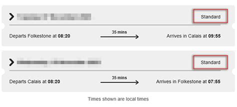 standard vs refundable tickets.